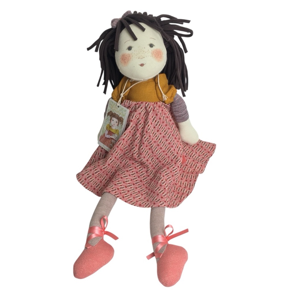 Moulin Roty Les Rosalies Rag Doll Prunelle 18" Ballerina Decor Nursery